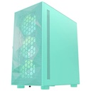Boitier PC Micro ATX DarkFlash DLM21 MESH, Neo Mint _ 84777