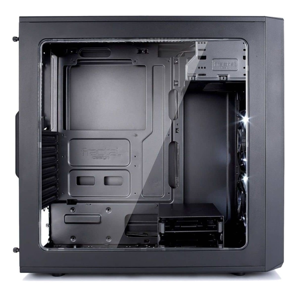 Boitier PC ATX Fractal Focus G, Black (FD-CA-FOCUS-BK-W)