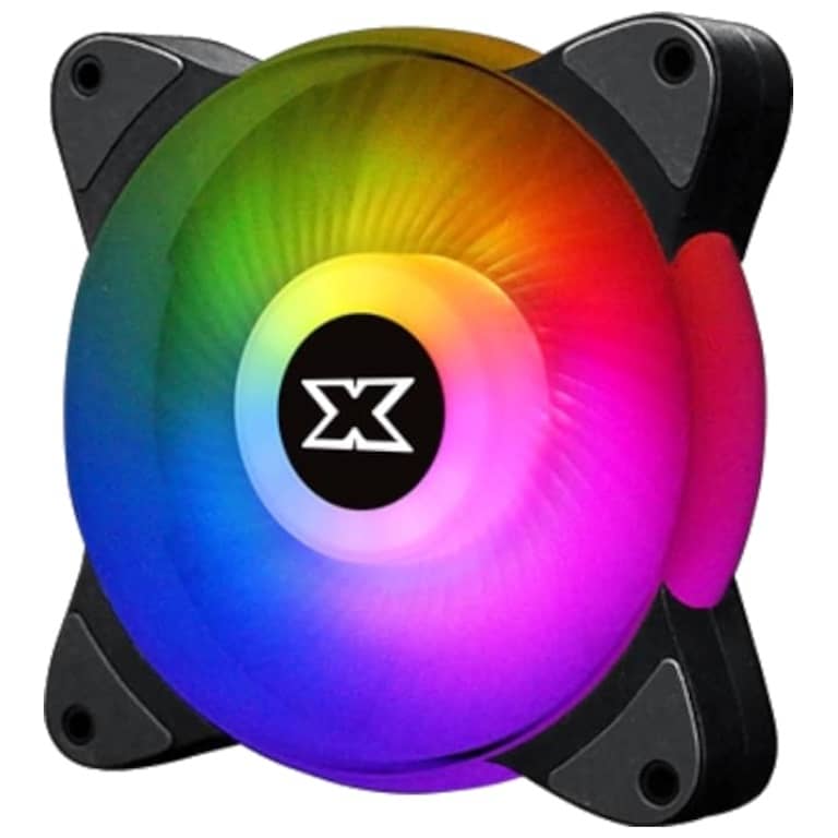 Kit 3x Ventilateurs pour Boitier 120mm Xigmatek Galaxy III Essential, BX120 Noir _ EN45433