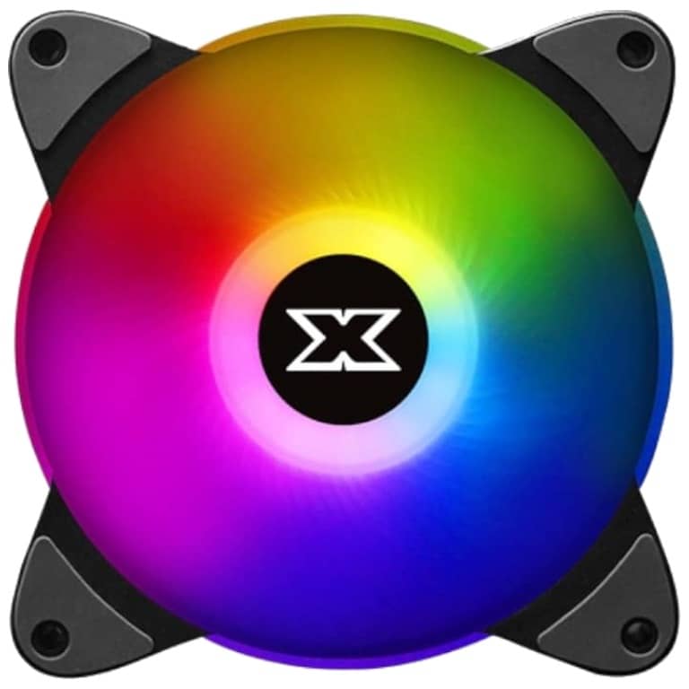 Kit 3x Ventilateurs pour Boitier 120mm Xigmatek Galaxy III Essential, BX120 Noir _ EN45433