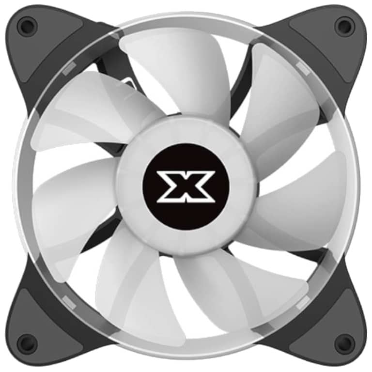 Kit 3x Ventilateurs pour Boitier 120mm Xigmatek Galaxy III Essential, BX120 Noir _ EN45433