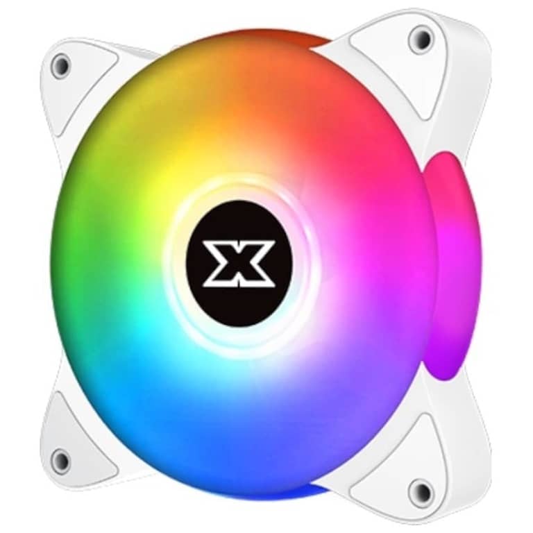 Kit 3x Ventilateurs pour Boitier 120mm Xigmatek Galaxy III Essential, BX120 Blanc _ EN46461