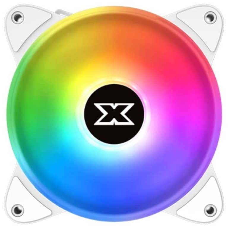 Kit 3x Ventilateurs pour Boitier 120mm Xigmatek Galaxy III Essential, BX120 Blanc _ EN46461