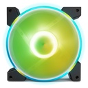 Kit 3x Ventilateurs pour Boitier 120mm DarkFlash C7 ARGB, 3in1 Noir _ 82964