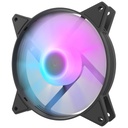 Kit 3x Ventilateurs pour Boitier 120mm DarkFlash C6 ARGB, Noir _ C6MS 3IN1 PACK BLACK