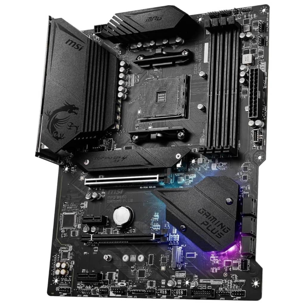 Carte mère AMD AM4 B550 ATX MSI MPG B550 GAMING PLUS _ 7C56-003R