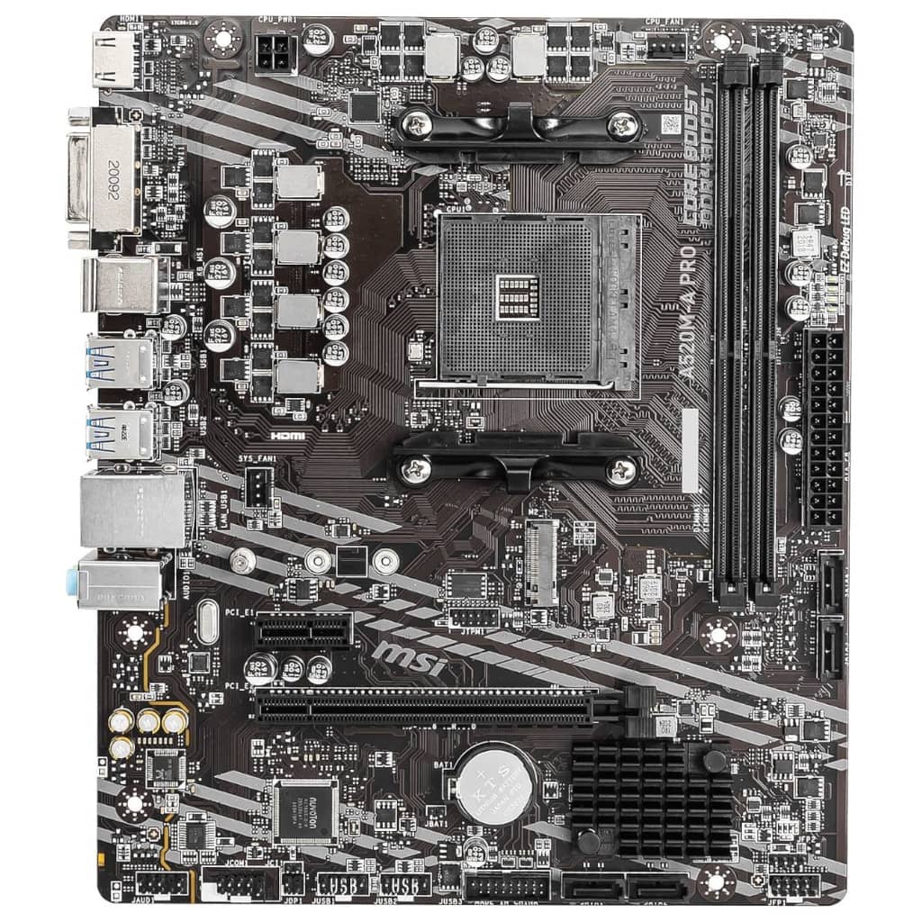 Carte mère AMD AM4 A520 Micro ATX MSI A520M-A PRO _ 7C96-001R