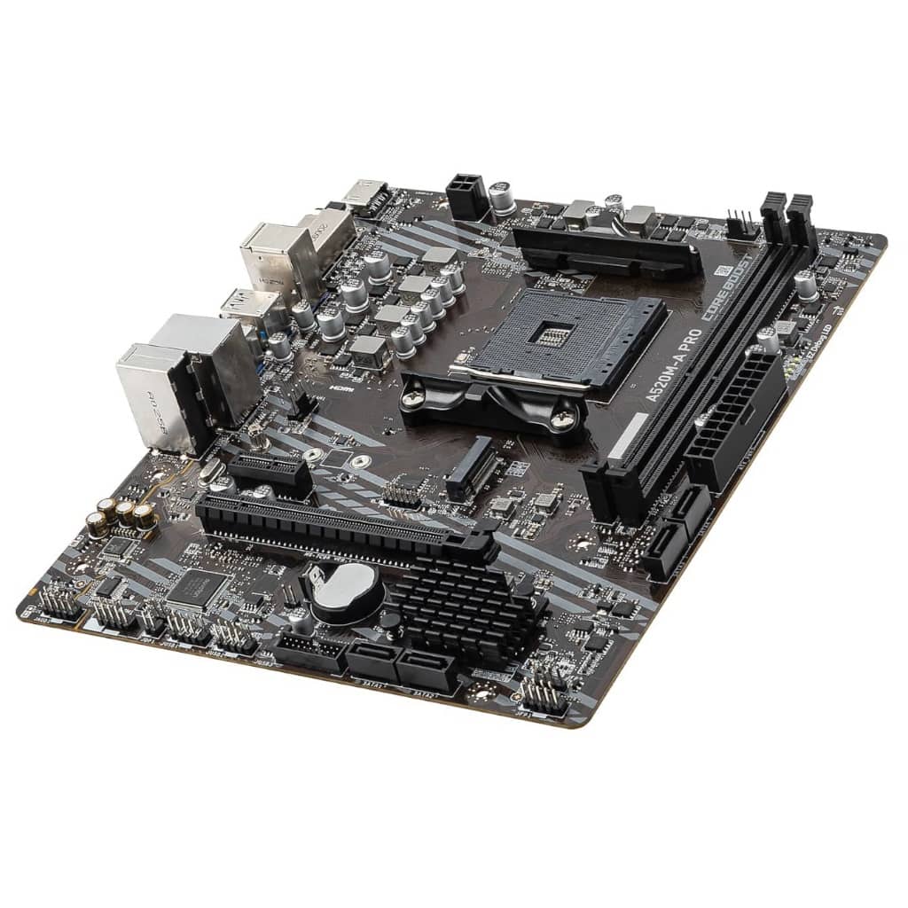 Carte mère AMD AM4 A520 Micro ATX MSI A520M-A PRO _ 7C96-001R