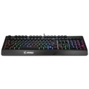 Clavier Filaire USB 2.0 MSI VIGOR GK20, Noir/LED _ S11-04FR233-CLA