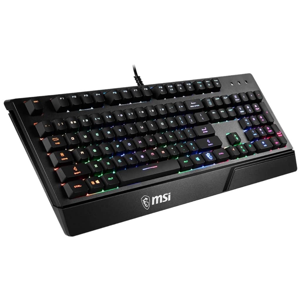 Clavier Filaire USB 2.0 MSI VIGOR GK20, Noir/LED _ S11-04FR233-CLA