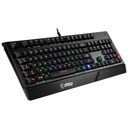 Clavier Filaire USB 2.0 MSI VIGOR GK20, Noir/LED _ S11-04FR233-CLA