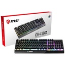 Clavier Filaire USB 2.0 MSI VIGOR GK30, Noir/LED _ S11-04FR226-CLA