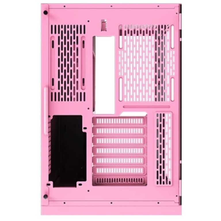 Boitier PC ATX Xigmatek Aquarius S Queen, Rose avec 3x AY120 _ EN46553