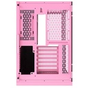 Boitier PC ATX Xigmatek Aquarius S Queen, Rose avec 3x AY120 _ EN46553