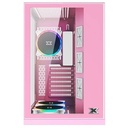 Boitier PC ATX Xigmatek Aquarius S Queen, Rose avec 3x AY120 _ EN46553