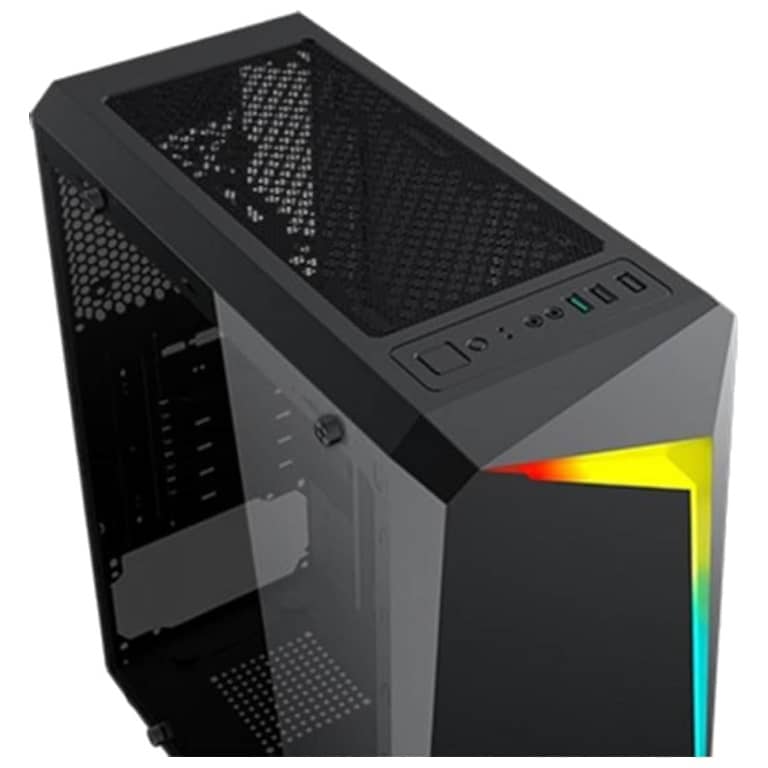 Boitier PC ATX Xigmatek Vortex, Noir avec 1x XCR120 _ EN46171