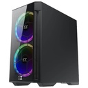 Boitier PC  E-ATX Xigmatek Vera, Noir avec 3x AY120/AY200 _ EN45747