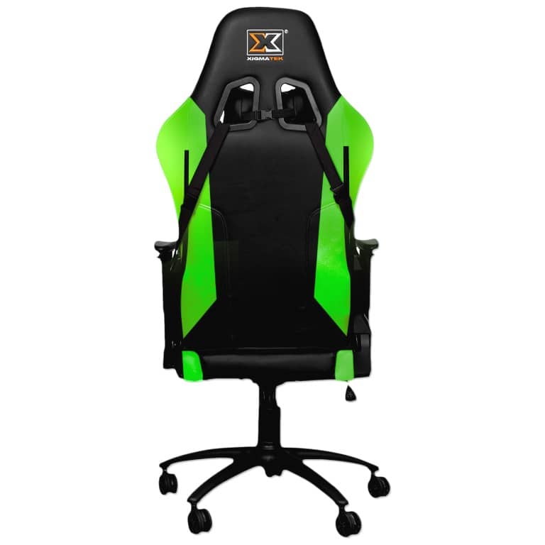 Siège gaming Xigmatek Hairpin, Noir/Vert _ EN46683