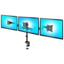 Support 3x écrans Maclean 691, 27.0" maxi. _ MC-691