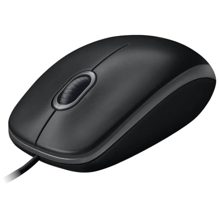 Souris Filaire USB 2.0 Logitech B100, Noir _ 910-003357
