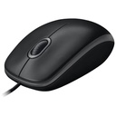 Souris Filaire USB 2.0 Logitech B100, Noir _ 910-003357