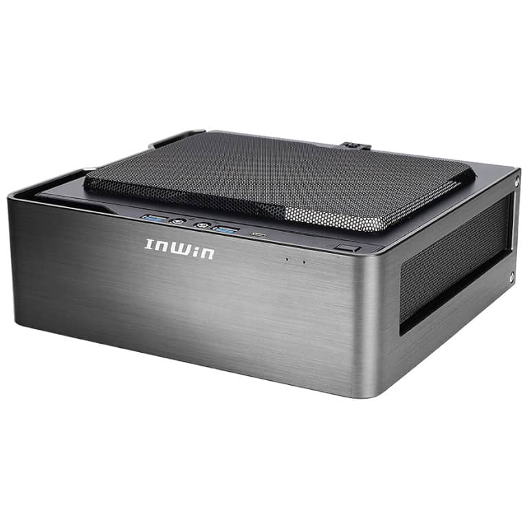 Boitier PC Mini ITX In Win Chopin Max, Gris 200W _ IW-CS-CHOPINMAXGRE-PS200W