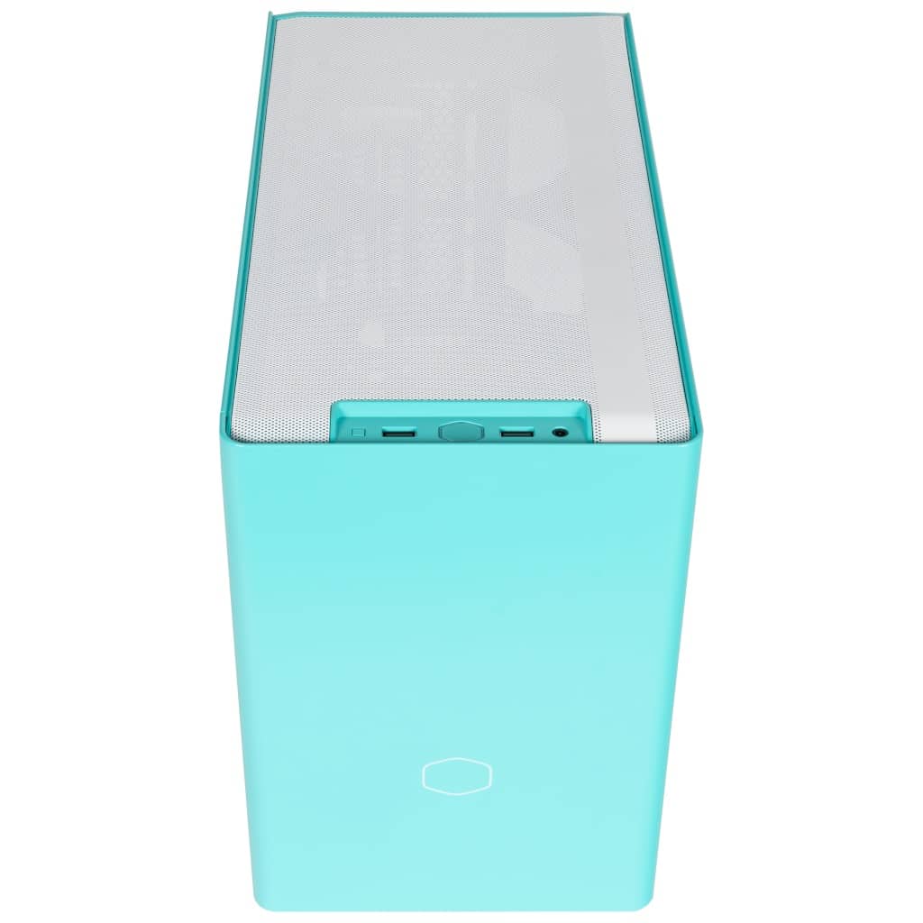 Boitier PC Mini ITX Cooler Master MasterCase NR200P, Bleu _ MCB-NR200P-ACNN-S00