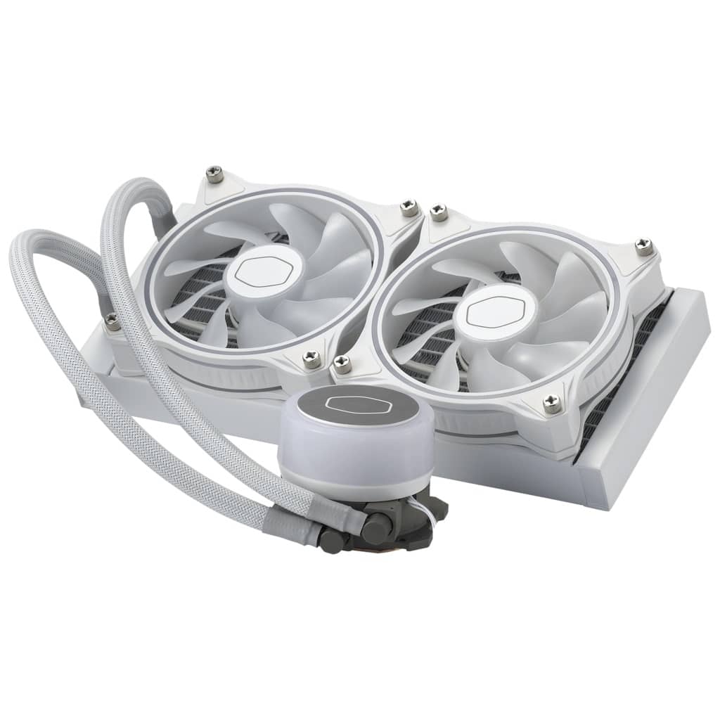 Watercooling pour Processeur Cooler Master MasterLiquid ML240 Illusion, Blanc _ MLX-D24M-A18PW-R1