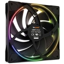 Kit 3x Ventilateurs pour Boitier 140mm Be Quiet Light Wings PWM, Noir ARGB _ BL079