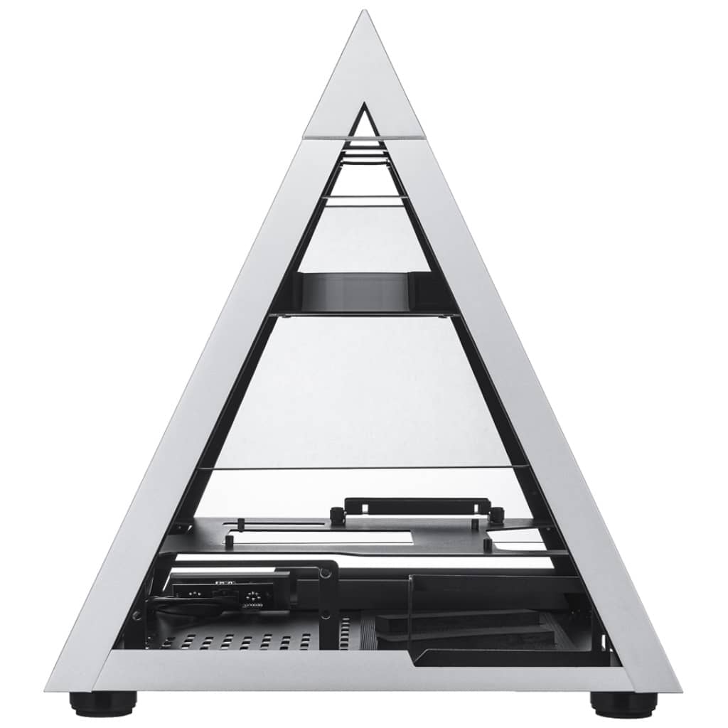 Boitier PC Mini ITX Azza Pyramide Mini 806, Gris _ CSAZ-806