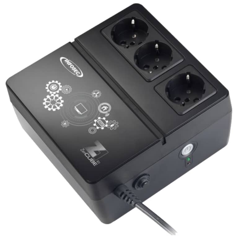Onduleur Infosec Z1 ZenCube EX, 400VA _ PPC66072