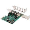 Carte contrôleur PCIe Digitus, 4x USB 3.0 _ DS-30221-1 v2