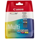 Cartouche d'encre Canon CLI-526, Pack couleurs _ 4541B009