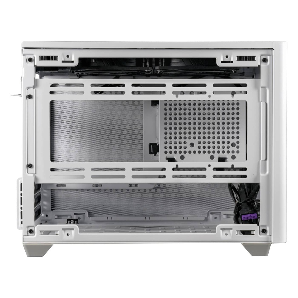 Boitier PC Mini ITX Cooler Master MasterCase NR200P, Blanc (MCB-NR200P-WGNN-S00)