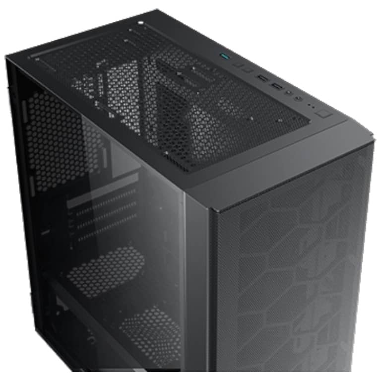 Boitier PC Micro ATX Xigmatek Oreo Black, Noir avec 3x X20F _ EN47758