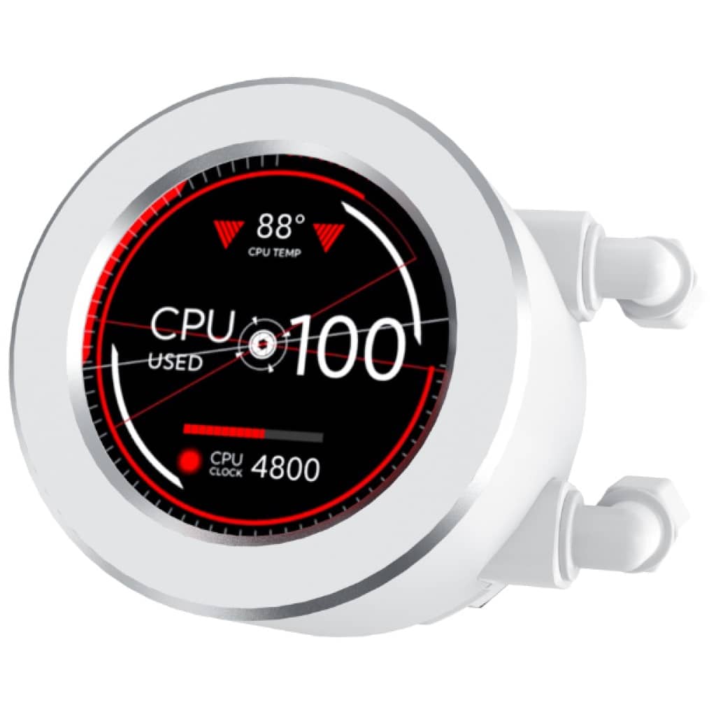 Watercooling pour Processeur Xigmatek FROZR-O II 360 Arctic, Blanc _ EN40450