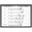 Alimentation ATX3.0 Xigmatek XFP, 1350W Modulaire 80PLUS Platinium _ EN49103