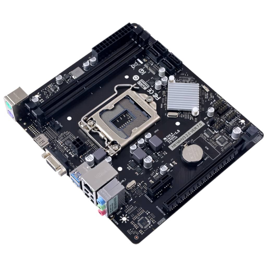 Carte mère Intel 1150 H81 Micro ATX Biostar H81MHV3 v2.0