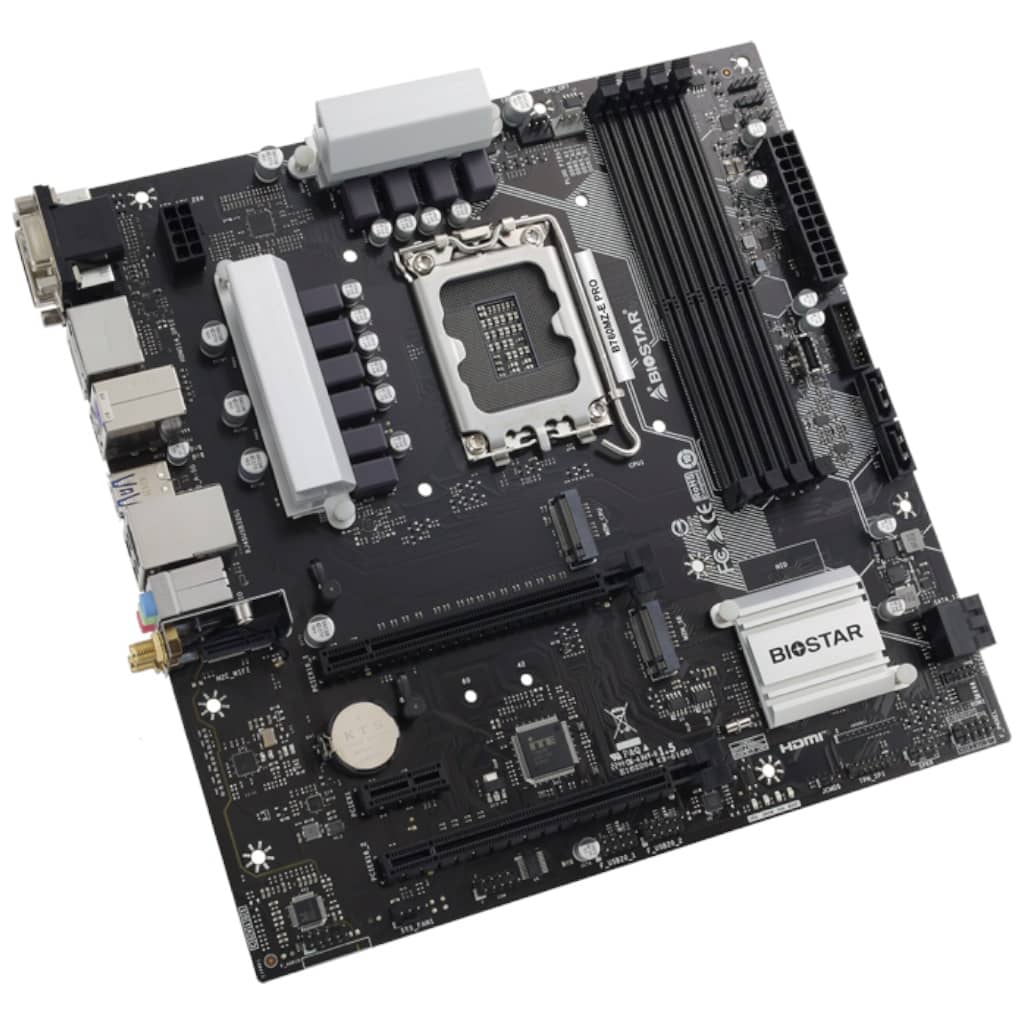Carte mère Intel 1700 B760 Micro ATX Biostar B760MZ-E PRO v6 _ IB76AMDS-R01