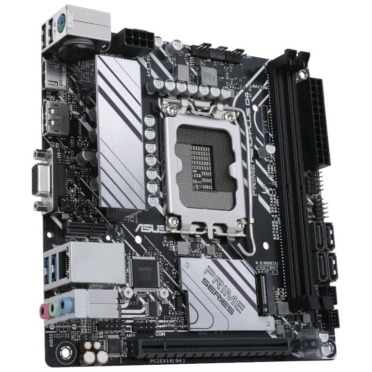 Carte mère Intel 1700 H610 Mini ITX Asus PRIME H610I-PLUS D4-CSM _ 90MB1B20-M0EAYC