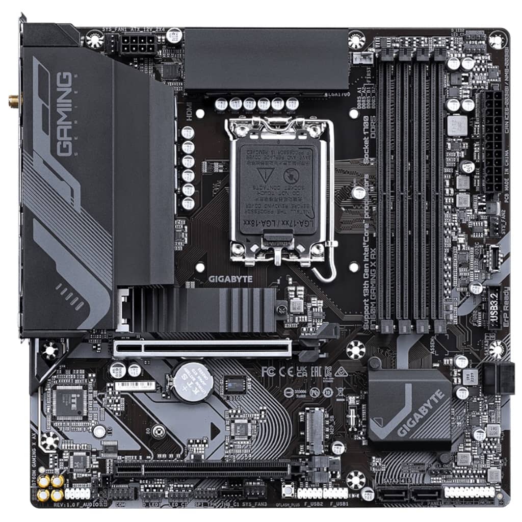 Carte mère Intel 1700 B760 Micro ATX Gigabyte B760M GAMING X AX