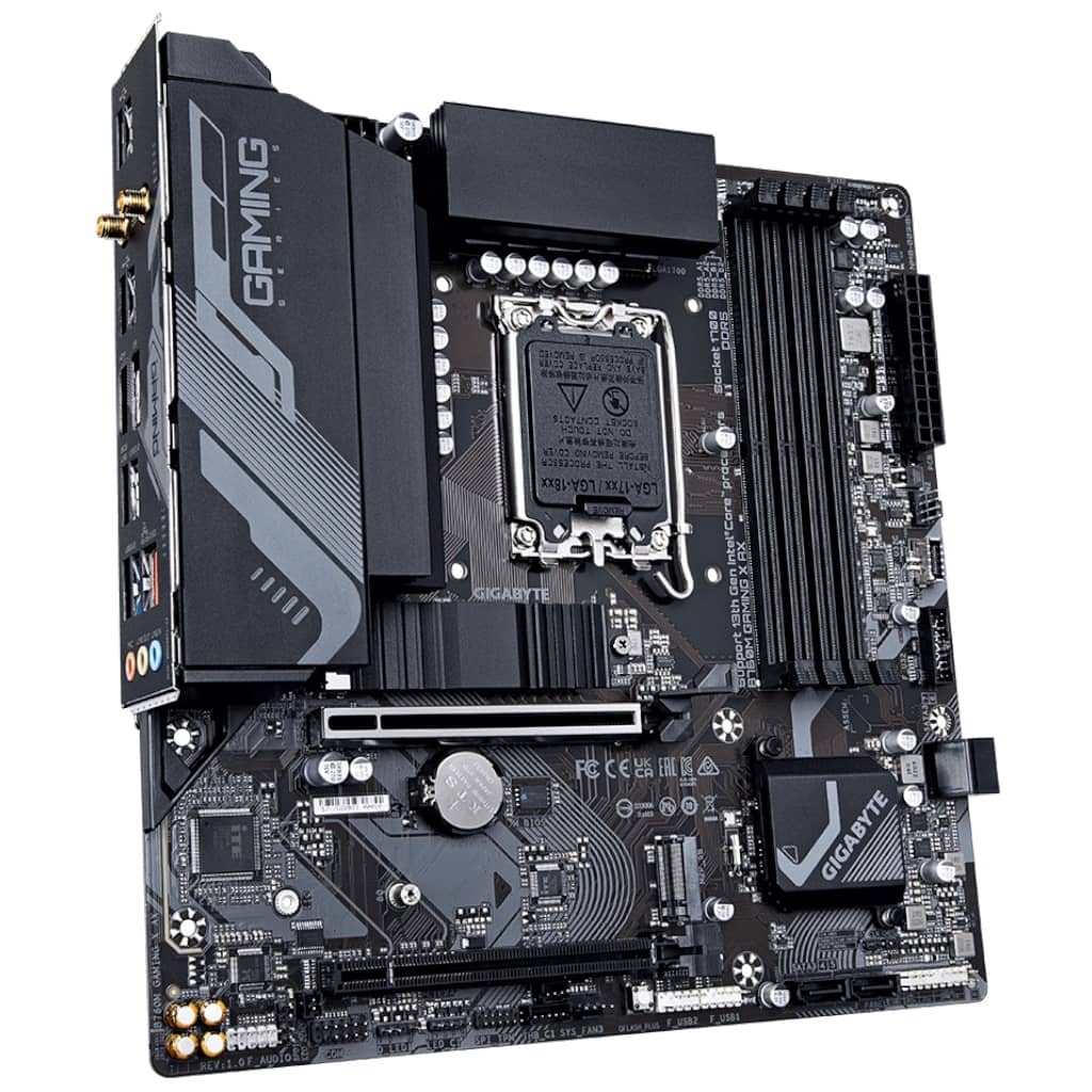 Carte mère Intel 1700 B760 Micro ATX Gigabyte B760M GAMING X AX