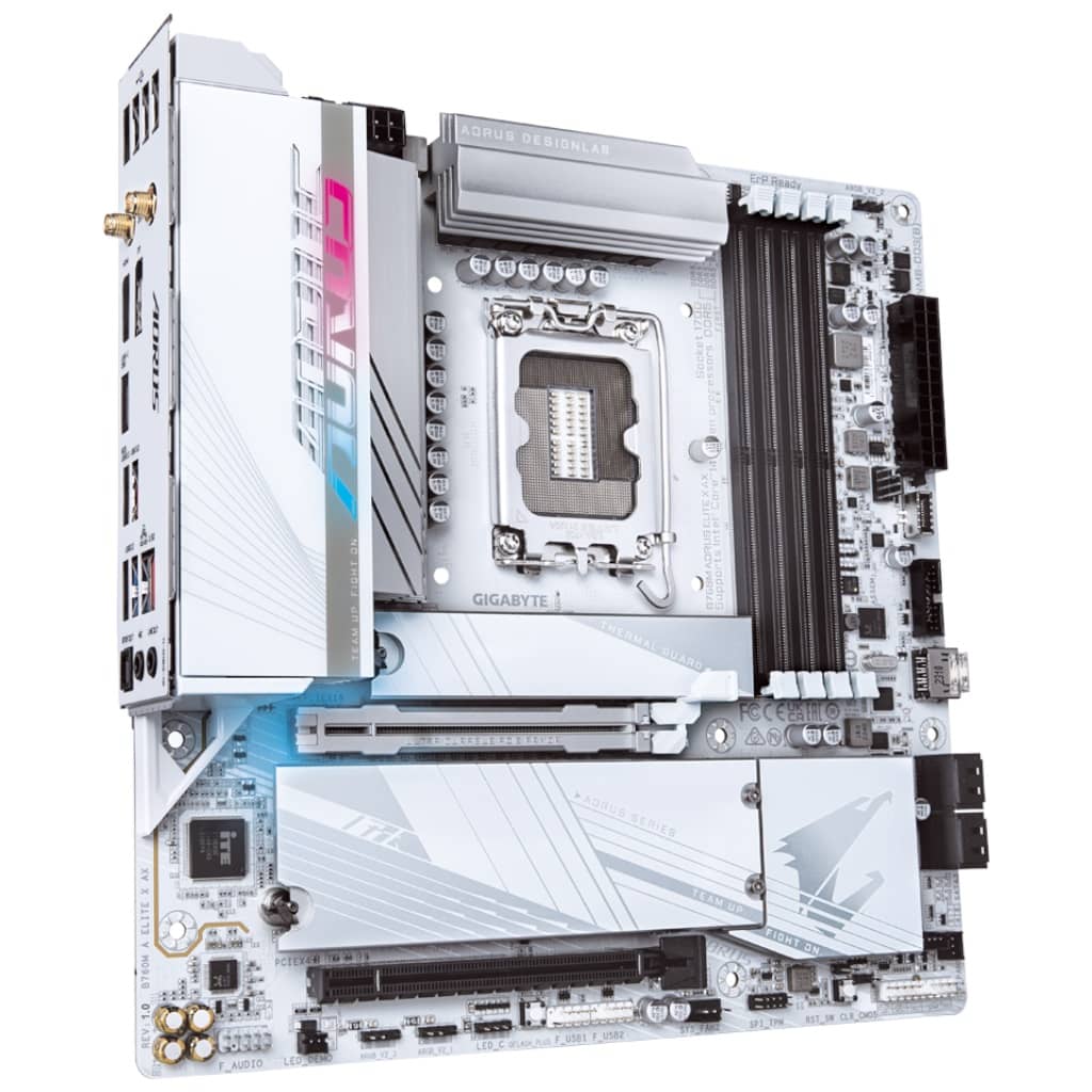 Carte mère Intel 1700 B760 Micro ATX Gigabyte B760M AORUS ELITE X AX