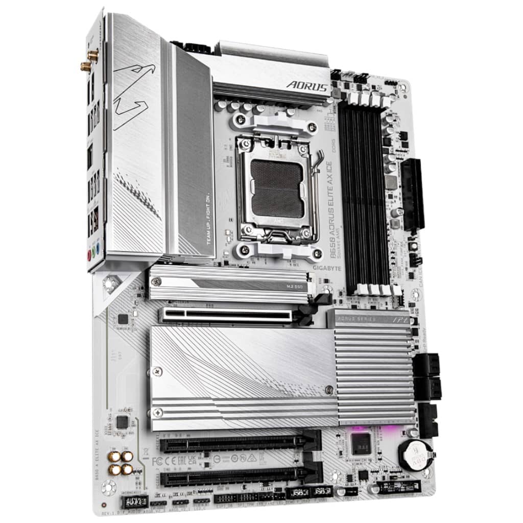 Carte mère AMD AM5 B650 ATX Gigabyte B650 AORUS ELITE AX ICE _ B650 A ELITE AX ICE