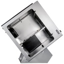 Boitier PC Mini ITX Azza CUBE MINI 805, Argent _ CSAZ-805