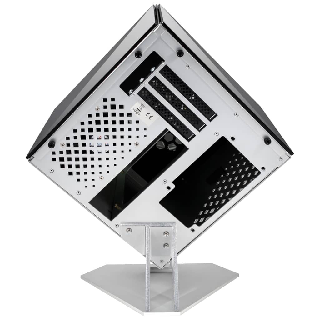 Boitier PC Mini ITX Azza CUBE MINI 805, Argent _ CSAZ-805