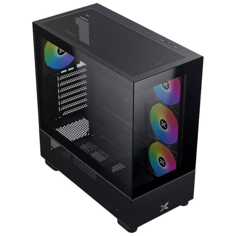 Boitier PC E-ATX Xigmatek Endorphin Air V2, Noir avec 4x S20A _ EN41822