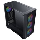 Boitier PC ATX Xigmatek Gaming Z, Noir avec 4x Z20A _ EN41105