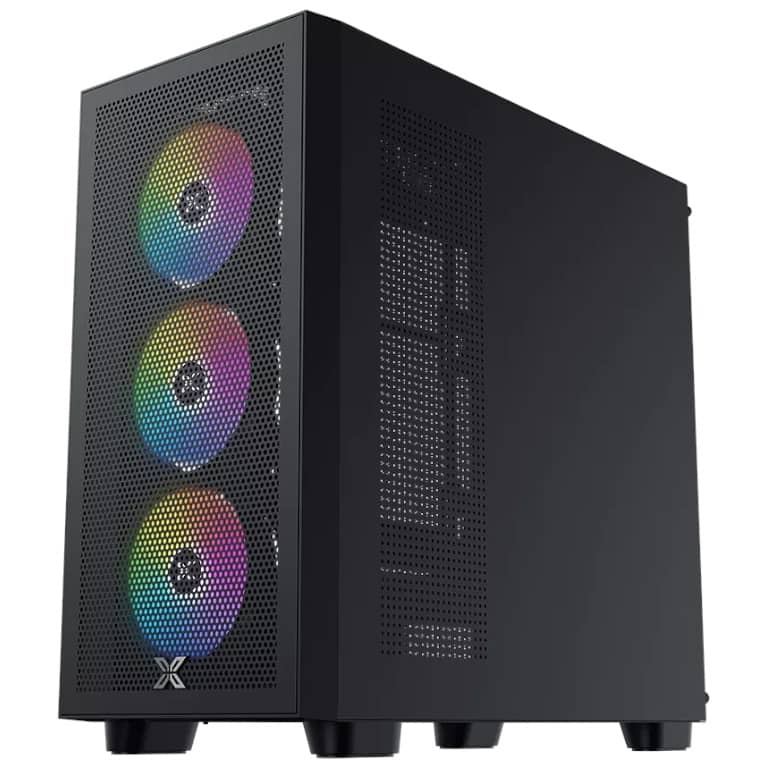 Boitier PC ATX Xigmatek Gaming Z, Noir avec 4x Z20A _ EN41105