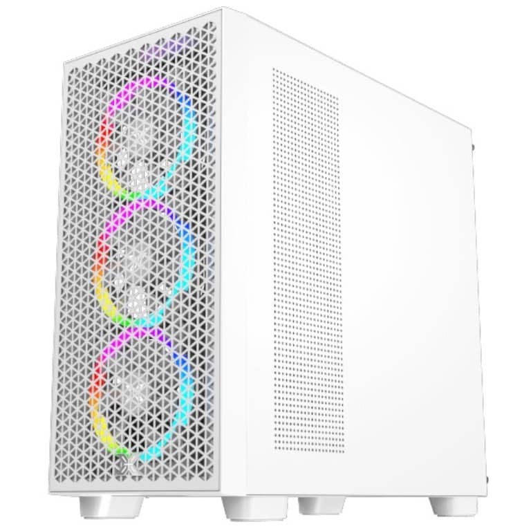 Boitier PC  E-ATX BitFenix Dawn RGB, Noir (BFC-DAW-500-KKGSK-RP)